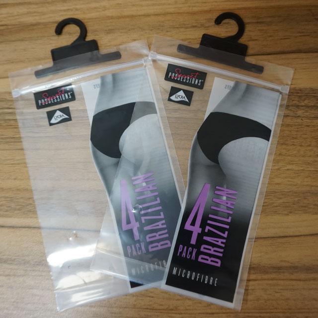van de de fabrieks goedkope prijs van China biologisch afbreekbare hdpe materiële transparante k verpakkende zakken voor kleding met hanger