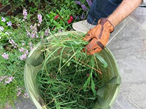 Van het het Vuilnisgras van het afvalafval de Zak van het de Zak Waterdichte Blad Openlucht het Kamperen Pop Omhooggaande Zak Opvouwbare Container het Tuinieren Zak 2