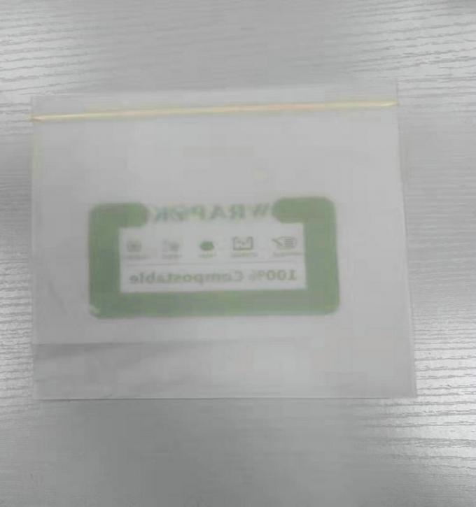 100% biologisch afbreekbare van het de Zakvoedsel van de Maïszetmeel Composteerbare Plastic Ritssluiting de rang biologisch afbreekbare PLA zakken