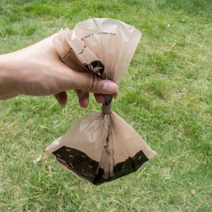 Composteerbare Zak voor van de de Houdersdouane van Drawstring van het Hondachterschip van het de Hondenachterschip de Zakautomaat, Bemerkte de Zak Composteerbare Puppy van het Hondachterschip 0