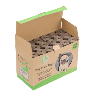 Composteerbare Zak voor van de de Houdersdouane van Drawstring van het Hondachterschip van het de Hondenachterschip de Zakautomaat, Bemerkte de Zak Composteerbare Puppy van het Hondachterschip 1