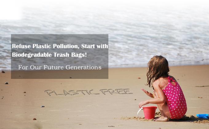 Van de het Maïszetmeel100% OXO Biologisch afbreekbare Composteerbare Matrijs van de Eco de Vriendschappelijke Plastic D2W EPI Maniok Groothandel van de Besnoeiingszakken 0