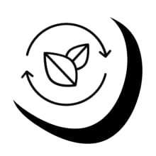 Van de de Keukenbak van het maïszetmeelhuisvuil Biologisch afbreekbare de Voerings Composteerbare Vlakke Vuilniszak op Broodje, Composteerbare de Keukentheebus van Biobag 1