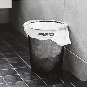 BIOzakken, COMPOSTEERBARE ZAKKEN, oxo-biologisch afbreekbare zak, Oxo biologisch afbreekbare vuilniszakken op broodje 5