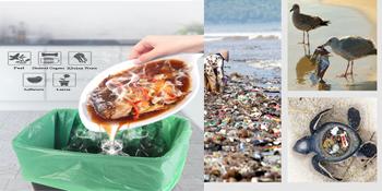 Van het de Hondachterschip van de op zwaar werk berekende, Afvalzak van de de Zakautomaat de Leibandklem voor Afval Van een hond op Broodje, de Biologisch afbreekbare Zak van het het Huisdierenafval van het Hondachterschip 1