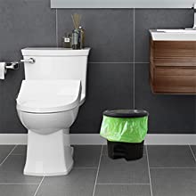 De zak van de BioPlastict-shirt wordt gebruikt die voor haalt voedsel, Composteerbare Beschikbare Biologisch afbreekbare Plastic Zakkenvuilniszak voor Bevroren weg 4