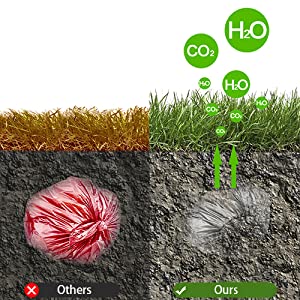 Het maïszetmeel baseerde de Composteerbare Zakken van het Huisdierenafval, de Milieuvriendelijke Composteerbare Zak van het Huisdierenachterschip, de Veilige Zak van het Hondafval, Biologisch afbreekbare Po 5