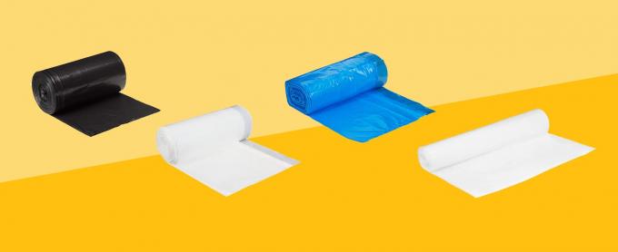 100% biologisch afbreekbare Composteerbare Plastic Vuilniszakken, de Biologisch afbreekbare Zwarte Plastic Vuilniszakken van 100%/Milieucompost 0