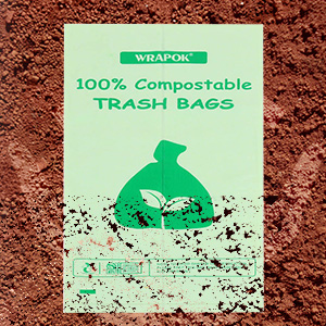 Zakken van de het Achterschiphandschoen van de Eco de Vriendschappelijke Plastic Beschikbare Hond, Zak van het de Hondachterschip van Eco de Vriendschappelijke Biologisch afbreekbare Bemerkte Kleurrijke Beschikbare 0