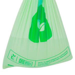 Zakken van de het Achterschiphandschoen van de Eco de Vriendschappelijke Plastic Beschikbare Hond, Zak van het de Hondachterschip van Eco de Vriendschappelijke Biologisch afbreekbare Bemerkte Kleurrijke Beschikbare 2