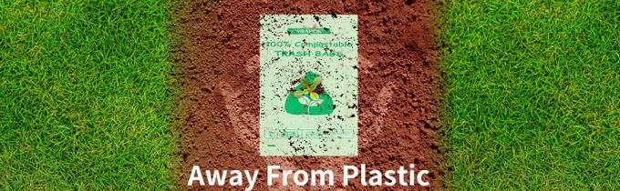 Zakken van de het Achterschiphandschoen van de Eco de Vriendschappelijke Plastic Beschikbare Hond, Zak van het de Hondachterschip van Eco de Vriendschappelijke Biologisch afbreekbare Bemerkte Kleurrijke Beschikbare 3