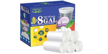 Maïszetmeel Composteerbare het Winkelen Plastic de T-shirtzak van het Voedselhandvat, Aangepast Chemisch afbreekbaar en Composteerbaar Plastic Voedselpak 8