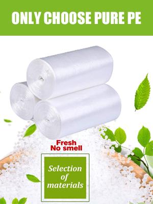 Promotie Beschikbare T-shirt100% Biologisch afbreekbare Vuilniszakken, Aangepast Composteerbaar EPI D2W PLA OXO Maïszetmeel 100% 0