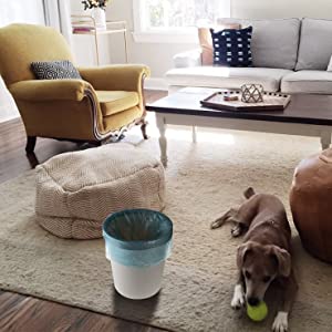 het chemisch afbreekbare achterschip van het huisdierenafval doet hondkat in zakken schoonmaakt nieuwe vullingsvuilniszak, van de de zak de openluchthond van het Huisdierenafval schoonmakende zakken biodegradabl 4