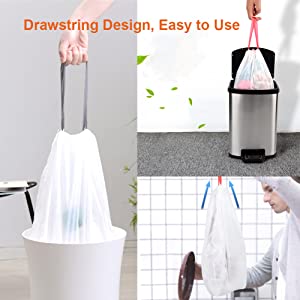 De aarde-vriendschappelijke Hond100% Composteerbare Zakken voor Achterschip, 4Refill rolt, 60Bags-Totaal, van het het Afvalachterschip van de Huisdierenhond Plastic Vuilniszak 100 0