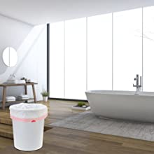 De aarde-vriendschappelijke Hond100% Composteerbare Zakken voor Achterschip, 4Refill rolt, 60Bags-Totaal, van het het Afvalachterschip van de Huisdierenhond Plastic Vuilniszak 100 4