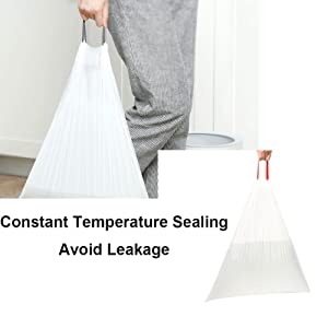 De aarde-vriendschappelijke Hond100% Composteerbare Zakken voor Achterschip, 4Refill rolt, 60Bags-Totaal, van het het Afvalachterschip van de Huisdierenhond Plastic Vuilniszak 100 3