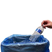 Van de Zakkencat waste pick up clean van het hondachterschip van de de Vuilniszakken Openlucht, Groene Douane het Afvalzakken van Doggie Composteerbare Plastic op Broodje 3