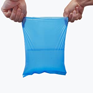 Het biologisch afbreekbare hondachterschip doet Amazonië, de biologisch afbreekbare zakken van het kattenafval, de composteerbare zakken van het hondachterschip, Poo-Composteerbare in zakken Zakken Van een hond 0