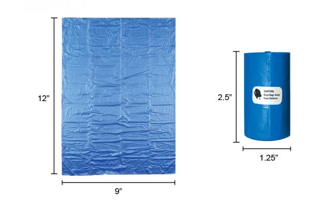 Het biologisch afbreekbare hondachterschip doet Amazonië, de biologisch afbreekbare zakken van het kattenafval, de composteerbare zakken van het hondachterschip, Poo-Composteerbare in zakken Zakken Van een hond 3
