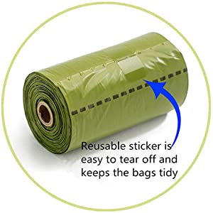 De composteerbare Vuilniszakken van Graandrawstring in Automaatdoos, de Aangepaste Biologisch afbreekbare Composteerbare Plastic Zakken van Drawstring 6