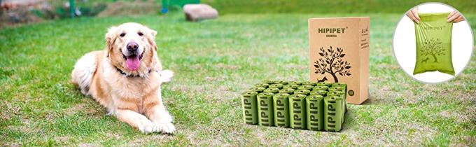 De composteerbare Vuilniszakken van Graandrawstring in Automaatdoos, de Aangepaste Biologisch afbreekbare Composteerbare Plastic Zakken van Drawstring 7