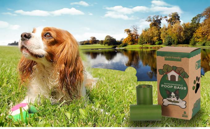 De biologisch afbreekbare Zakken van het Hondachterschip | De Zakken van het huisdierenafval met Automaat en Leibandklem voor Verwijdering Van een hond, de Milieuvriendelijke R van het Lekbewijs 0