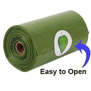 De biologisch afbreekbare Zakken van het Hondachterschip | De Zakken van het huisdierenafval met Automaat en Leibandklem voor Verwijdering Van een hond, de Milieuvriendelijke R van het Lekbewijs 6