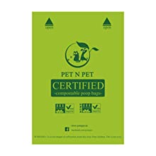 Vriendschappelijke Drawstring de Wasserijzak van Maïszetmeel Biologisch afbreekbare Composteerbare Eco, Jumbo Composteerbare Plastic het Afvalbedelaars van Drawstring 2