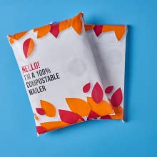 BioBiologisch afbreekbare & Composteerbare de POSTzakken van maïszetmeeleco, COMPOSTEERBARE & BIOLOGISCH AFBREEKBARE MAÏSZETMEELenvelop/mailer ZAKKEN 2