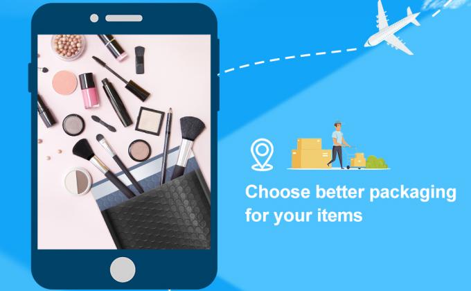 Kerstmis die Mailer verpakt vulde Enveloppen op die zakken, Bel Mailers, de Opgevulde Verpakkende Zakken Eco Frie verschepen van Omslagenveloppen 0