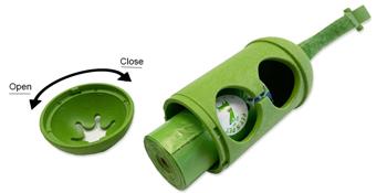 De beschikbare Composteerbare Zak van het Hondachterschip voor Huisdier het Schoonmaken, aarde-Vriendschappelijke Lekvrije het Afvalzakken van het Hondachterschip met gemakkelijk-Bandhandvat 2