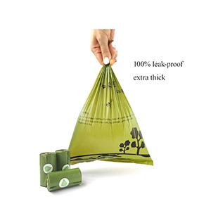 Composteerbare Rekupereerbare Duidelijke Poly de Zakkendouane Logo Seal Garbage Bag, de zak van het hondachterschip, zak van een hond, huisdierensuppli van de fabrieksleverancier 1