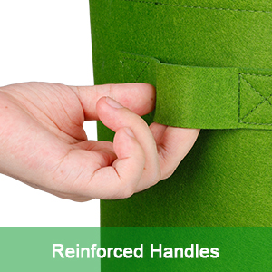 De aardappel kweekt Zakken, kweekt de Installatie de Container van de Zakkentuin de Op zwaar werk berekende Potten van de Verluchtingsstof Niet-geweven Stof groeien dik maakten 2