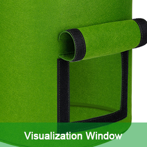 De aardappel kweekt Zakken, kweekt de Installatie de Container van de Zakkentuin de Op zwaar werk berekende Potten van de Verluchtingsstof Niet-geweven Stof groeien dik maakten 4