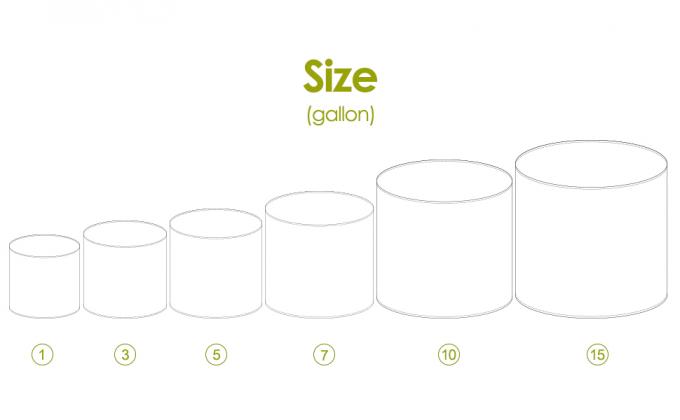 De aardappel kweekt Zakken, kweekt de Installatie de Container van de Zakkentuin de Op zwaar werk berekende Potten van de Verluchtingsstof Niet-geweven Stof groeien dik maakten 9