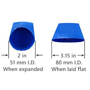 De zwembaden, Versterkte pvc-Op zwaar werk berekende Lossingsslang, leggen het Vlakke het Water van het Poolafvoerkanaal Overbrengen 3