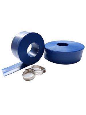 Het algemene Doel versterkte Slang van de het Waterlossing van pvc de lay-Vlakke, voor Gebruik terwijl het Polijsten van Filters en het Afvoeren van Pools 0