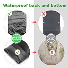 De hangende het Groeien Aardbei doet Planter, Verticale Muur Hangende Planters, Kruiden, Succulents, Kunstmatige Installaties of Bloemen in zakken 5