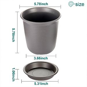 Installaties met Drainage Hydroponic het Groeien Pottenemmer voor Serre, Nederlandse Emmer, de Potten van het Bloemkinderdagverblijf, Balkontuin 7