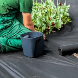 6 het Plastic Afdekken van Mil Polyethylene Sheeting Roll Black, Plastic Tarp, Plastic Muls, Onkruidbarrière, Concrete Vochtigheid 2