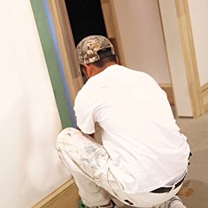 Gemakkelijke Maskerende Document Plakband, Bruine Algemeen Doeldocument Plakband Maskerende Film voor Auto die Snel Masker schilderen 3