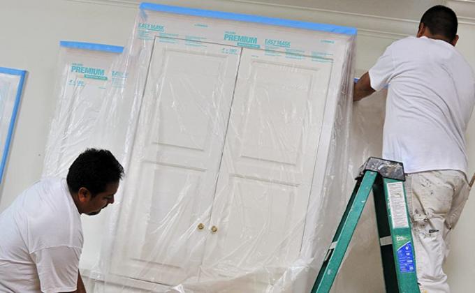 maskerende producten, maskerende film, handmasker, trimaco