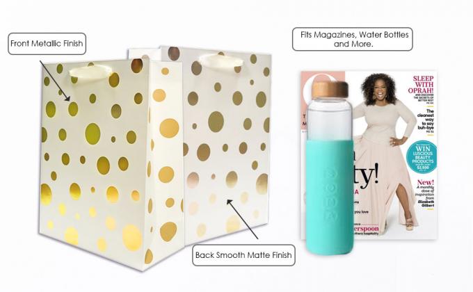 Het linthandvat, voor Gift het Verpakken, Kerstmis Stuffer Thanksgiving Present, het Document van de de Partijgunst van de Huwelijksverjaardag dankt u 1