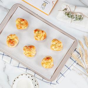 voorgesneden perkamentbladen voor halve bladpan