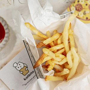 voorgesneden perkamentdocument voor baksel