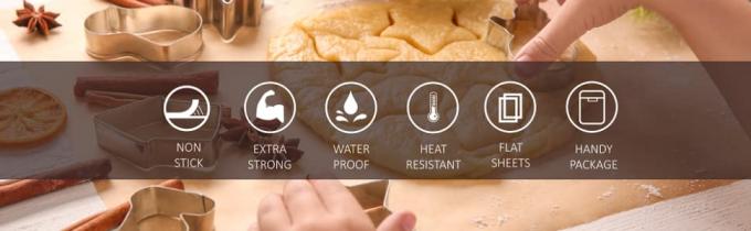 Aangepast het Document van het de Grootteperkament van A4 A5 Vindend Document, het Bakseldocument van het Voedsel Verpakkend Gebruik Vetvrij Perkamentdocument voor Resta 0