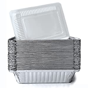 Het opnieuw verwarmen, het Bakken, het Roosteren, Prep Maaltijd, de Containersaluminium Pan Disposable Heavy Duty Rectangular Tin Foil Pans van Togo 5