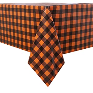 De vinyl van de het Banketgebeurtenis & Partij van Kerstmis Gelukkige Halloween de Tafelkledenlijst van Ployester van de Leveringsdecoratie behandelt picknicks 13