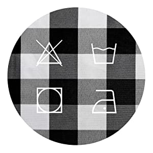 Van de Vlek de Bestand Spillproof van de tafelkleedrechthoek van de de Polyestergingang Wasbare van de de Lijstdoek Openluchtpicknick, Keukenvakantie 18